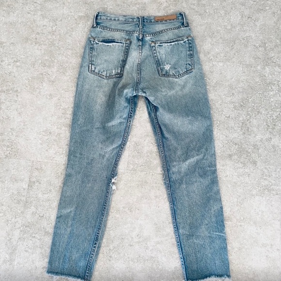 GRLFRND Karolina High Rise Jean A Little More Love black spot on rear of leg - Picture 7 of 16